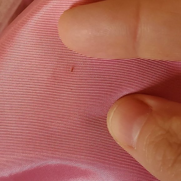 VTG 80s Pink Princess Dress Longsleeve Midi Taffeta Prom Formal Puff Sleeve Sz 4 - Picture 14 of 14